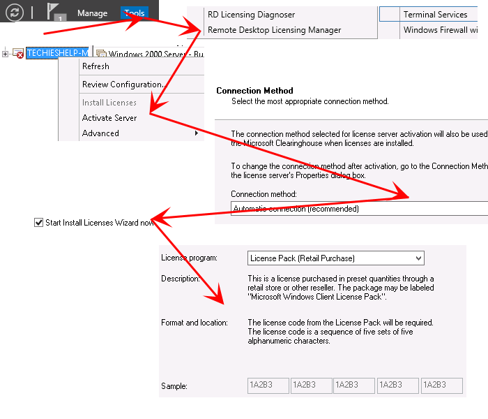 Install Rds Cals