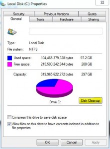 Free up Hard Drive Space