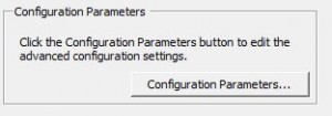 configuration paramaters