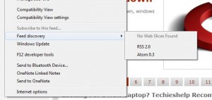 ie9 feed discovery