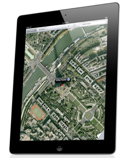 View Google Maps For iPad 2