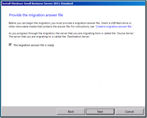 SBS 2011 migration from server 2003