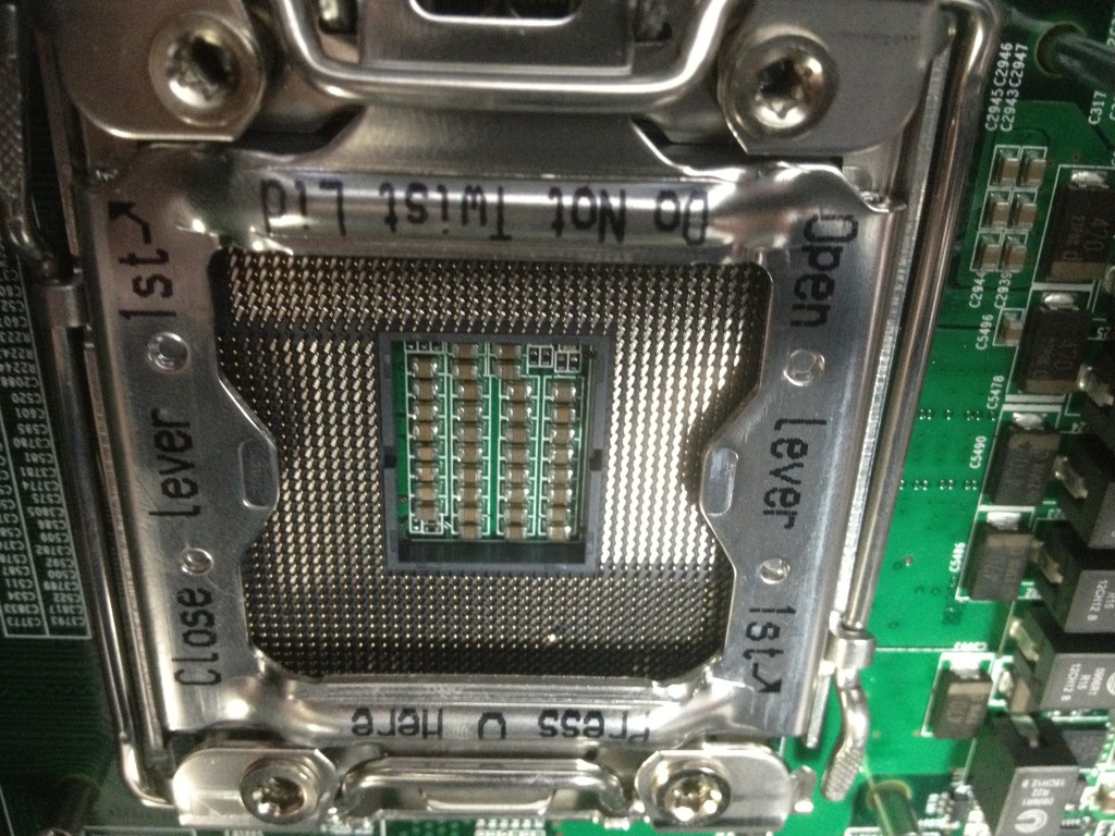 Processor Power-on failure