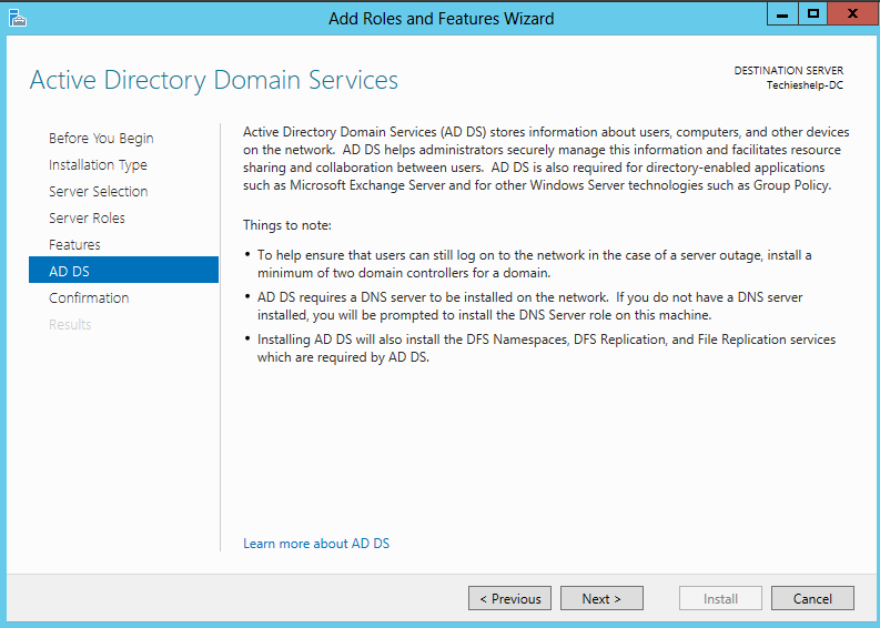 active directory services