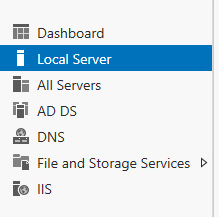 server 2012 local server