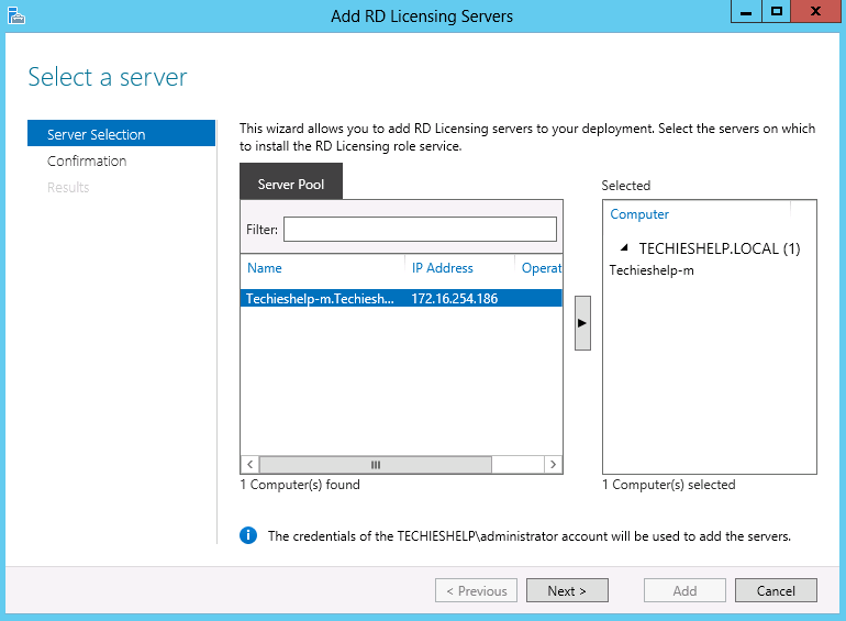 install remote desktop licensing