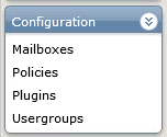 Spamfighter configuration