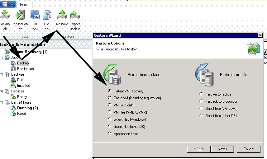 veeam instant recovery guide