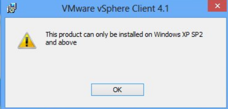 Install vsphere 4 client windows 8