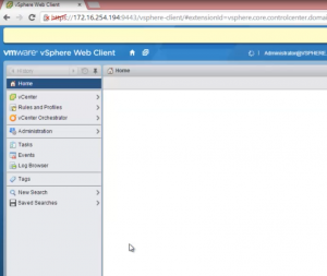 configure vshpere 55 virtual appliance