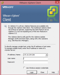 esxi client