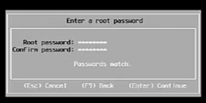 set vmware password