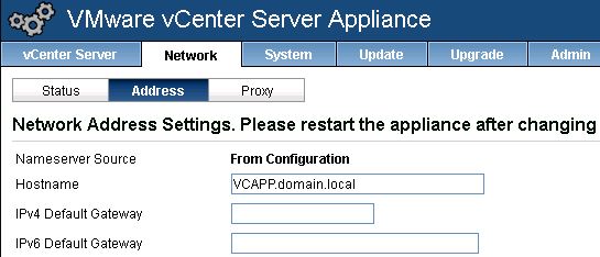 vmware virtual appliance active directory