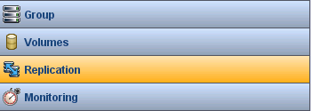 increase delegated space Dell Equallogic replication