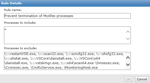 mcafee sccm