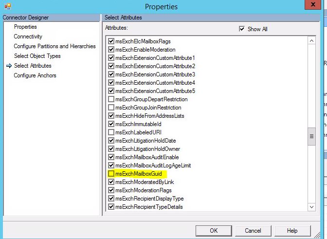msExchMailboxGuid