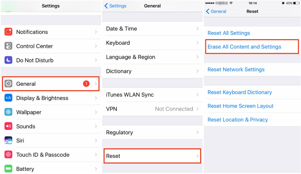 How to Recover Lost Data on iPhone/iPad during Upgrading to iOS 13 via iCloud - Step 1