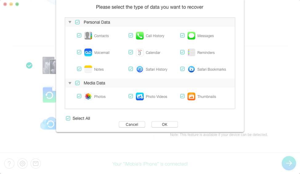 Recover videos from your iOS device